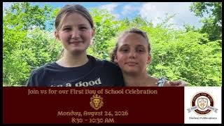 Christ the King Lutheran High School is opening August 2026!